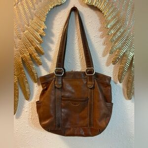 Leather Fossil purse